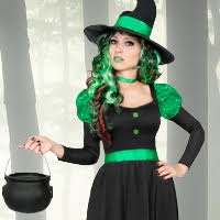 Hexen und Zauberer Halloween Kostüme