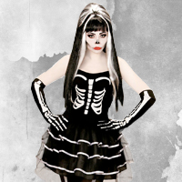 Skelette Halloweenkostüme