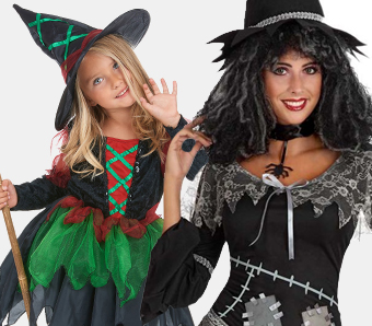 Hexen Und Zauberer Kostume Sowie Accessoires Fur Kinder Und